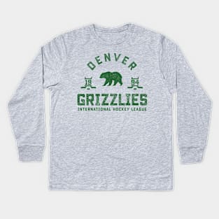 Denver Grizzlies Kids Long Sleeve T-Shirt